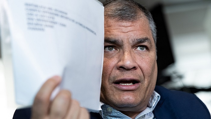 Correa es citado a comparecer en una audiencia virtual por un presunto caso de “homicidio”.
