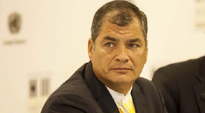 El exmandatario aseveró que en Ecuador existe un Estado de terror que ha hecho de todo para impedir su participación y la de sus compañeros de partido.
