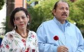 Ortega y la vicepresidenta Rosario Murillo desearon a Biden un "nuevo tiempo" para EE.UU. 