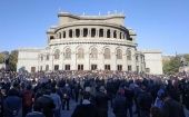 Miles de armenios exigen la renuncia del primer ministro  