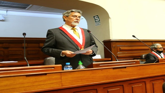 Sagasti se desempeñaba como presidente de la Comisión de Ciencia, Innovación y Tecnología del Congreso peruano..