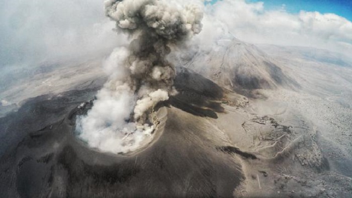 El Sabancaya es considerado el segundo volcán más activo de Perú.