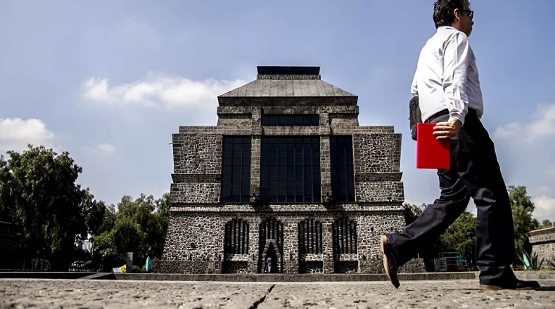 El Museo Anahuacalli, ubicado en la capital de México, es considerado la principal obra arquitectónica de Diego Rivera.