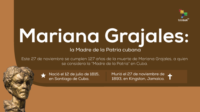 Conozca a Mariana Grajales Cuello: Madre de la Patria cubana