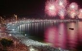 La tradicional concentración de personas a lo largo de las playas cariocas para disfrutar el cambio de año no será vista en este 2020, a causa de la Covid-19.