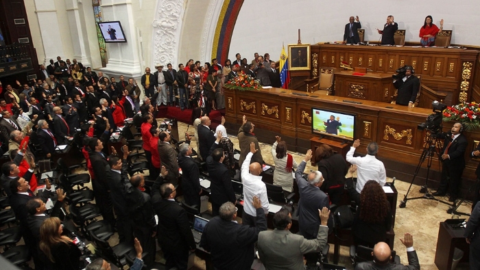 El Partido Socialista Unido de Venezuela regresa este martes a la Asamblea Nacional.