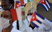 El mandatario reveló que parte de los 500 médicos cubanos se encuentran en hospitales militares donde se ha ampliado el espacio.