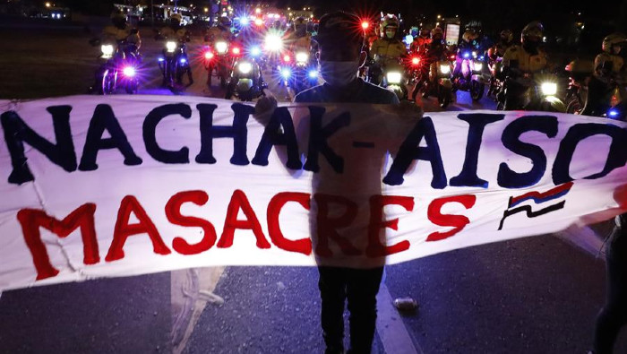 La espiral de violencia que vivió el país en 2020 motivó un sinnúmero de acciones de protesta en todo el territorio.