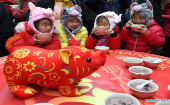 En el festival Laba chino, que se lleva a cabo el octavo día del duodécimo mes del calendario lunar, se rememora el platillo que una pastora ofreció a Sakyamuni.