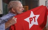 Hoy el pueblo de Brasil necesita más al Partido de los Trabajadores que en cualquier otro momento histórico, expresó Lula.