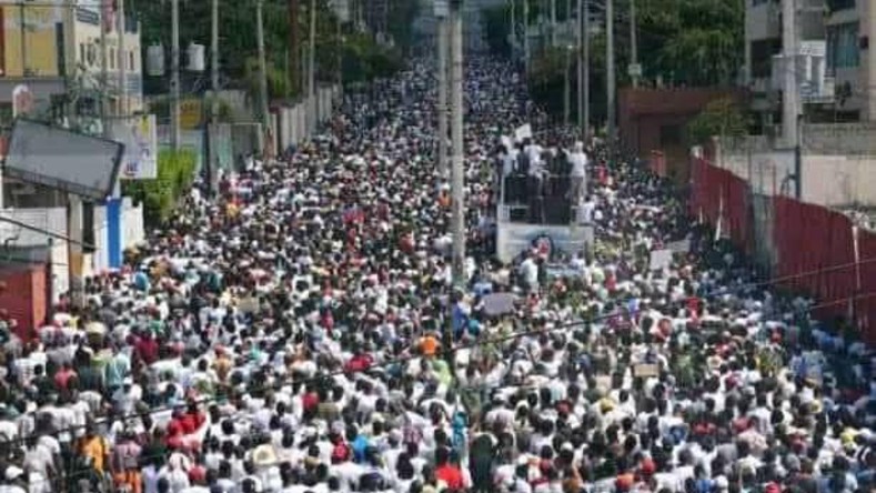 Las protestas en Haití se han hecho cotidianas a propósito de la culminación del mandato de Jovenel Moïse.