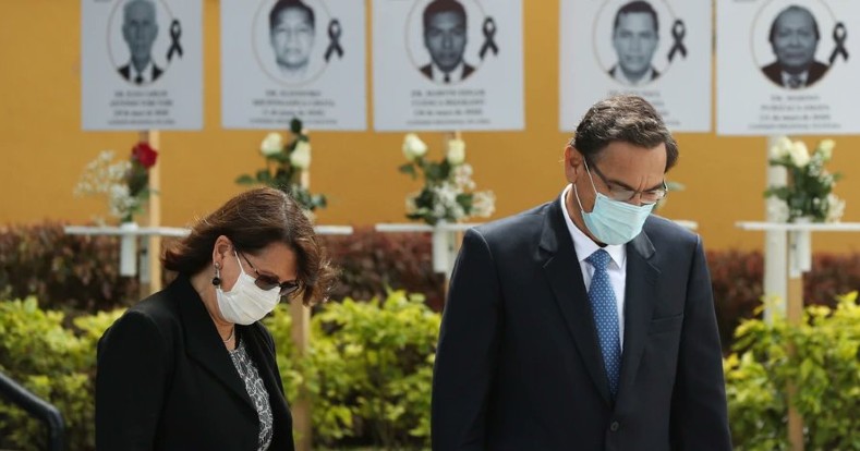 El expresidente Martín Vizcarra es uno de los vacunados de manera irregular y ha sido señalado como responsable de todo el escándalo.