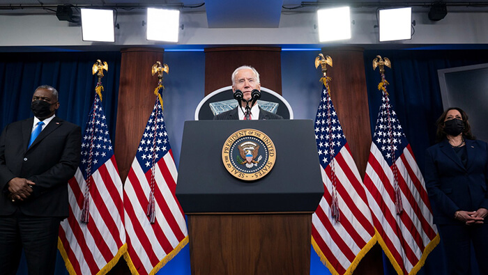 El Pentágono indicó que el presidente Biden no tolerará ataques contra personal estadounidense.