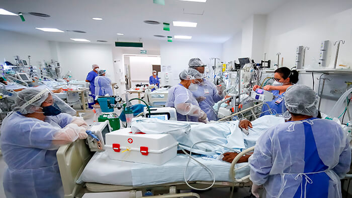 Las cifras de contagios y muertes revelan el agravamiento de la situación sanitaria en Brasil en medio de la segunda ola de la Covid-19.