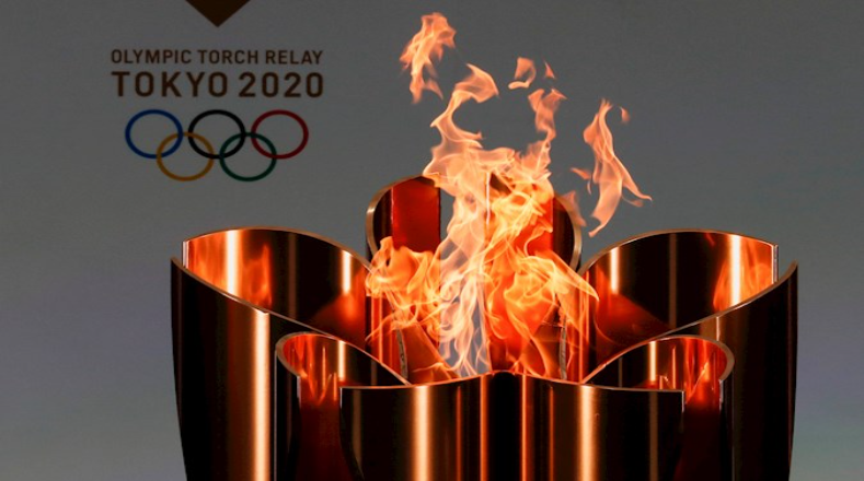 Observe la apertura de relevo de la antorcha olímpica en Japón