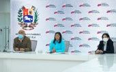 Por parte de las autoridades venezolanas, acompañaron la cita los ministros de Salud, Carlos Alvarado y de Ciencia y Tecnología, Gabriela Jiménez.