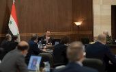 Tras casi un mes de enfermedad y convalecencia, el presidente sirio presidió esta propia jornada el primer Consejo de Ministros en Damasco.