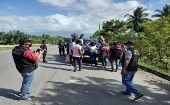La Policía de Honduras incrementó sus operativos para disuadir a los migrantes que salieron el lunes hacia la frontera con Guatemala y procuran llegar a Estados Unidos.
