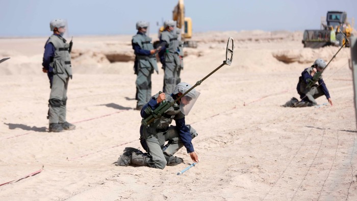 Afganistán, Camboya, Colombia y la República Popular de Lao son de los países más afectados por las minas sin estallar.