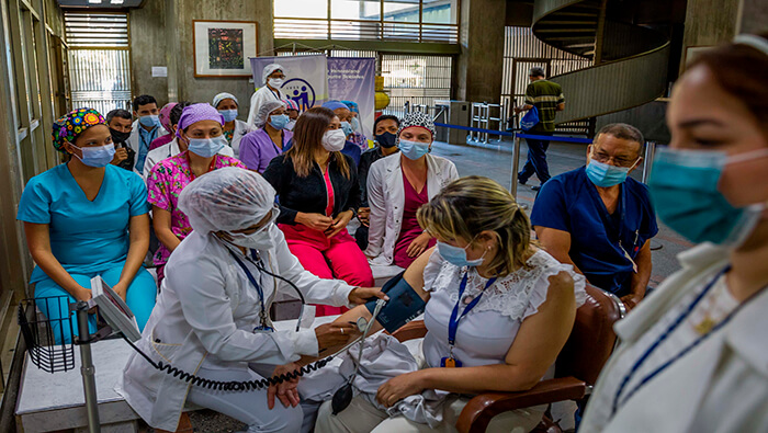 La vicepresidenta venezolana comentó que el país cuenta con 11.642 casos activos de coronavirus.