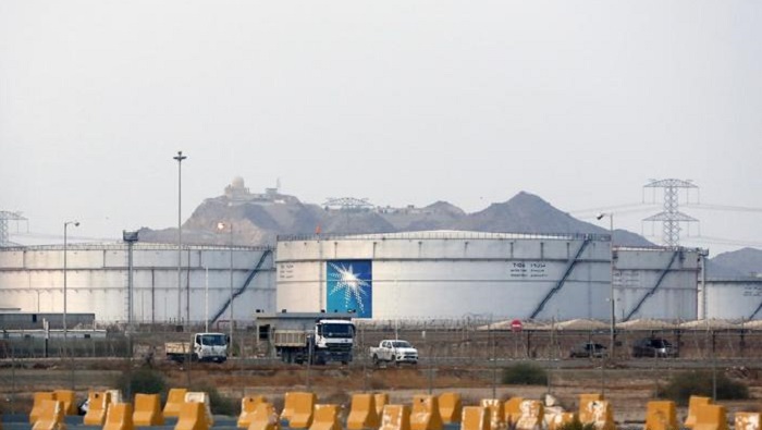 Las instalaciones de la petrolera saudita Aramco son frecuente blanco de ataques de los rebeldes hutíes.