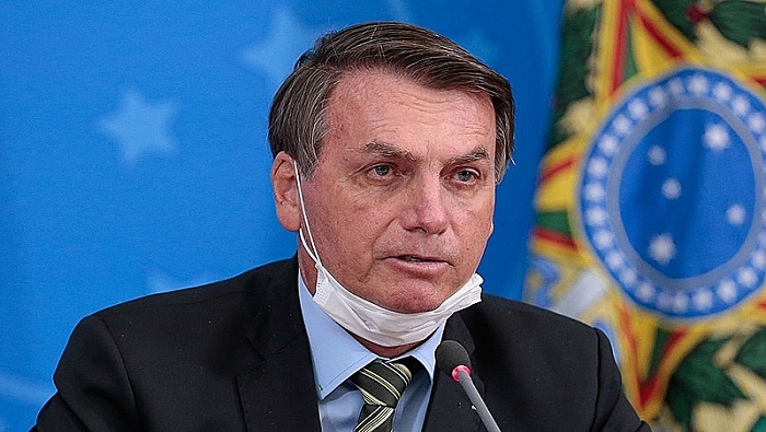 El presidente Jair Bolsonaro ha sido reiteradamente criticado por minimizar los efectos de la Covid-19.