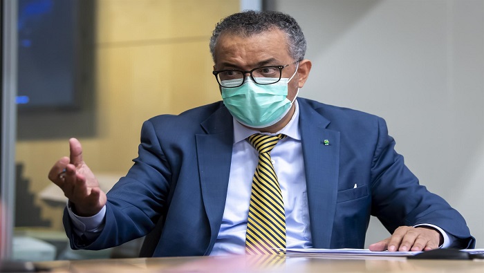 El máximo coordinador de la OMS, Tedros Adhanom Ghebreyesus  dijo el jueves que “nos estamos acercando al nivel más alto de infecciones que hemos visto hasta ahora en la pandemia”.