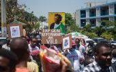 Los haitianos, además de protestar contra los asesinatos, secuestros e inestabilidad, exigen la renuncia del presidente