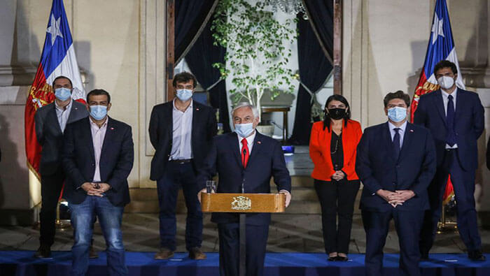 Presidente Piñera anunció el domingo los puntos de la propuesta gubernamental para el retiro del fondo de pensiones.