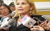 El Gobierno de facto que encabezó Jeanine Áñez no abandonó el propósito de convertir en verdad la tesis de que hubo fraude electoral en las elecciones de 2019.