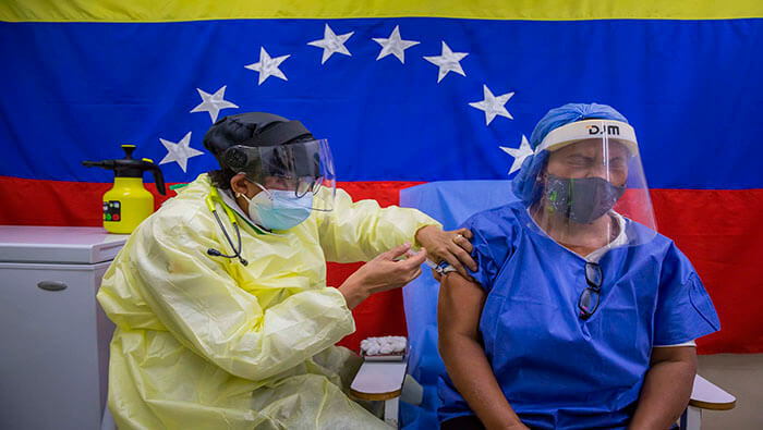 Venezuela avanza en la campaña de vacunación contra el coronavirus.