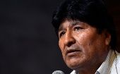 El exjefe de Estado enfatizó que Bolivia "goza de su democracia, recuperada con la fuerza, la voluntad y la conciencia del pueblo en octubre de 2020".