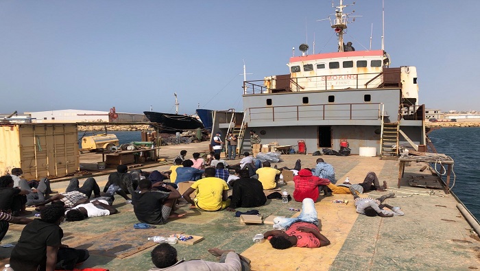 Un total de 75 migrantes se encuentran en peligro frente a las costas de Malta, alertó la ONG, Alarm Phone.