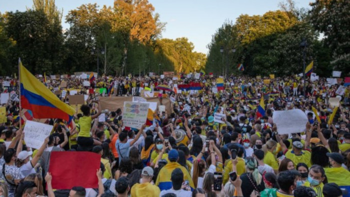 En el marco del paro nacional que cumple 15 días en el país, la dirigencia sindical convocó para este miércoles 12 de mayo a movilizaciones en Bogotá y otras ciudades del país, 