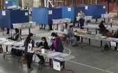 Durante el primer día de la jornada electoral, el Servel registró la participación de un 20 por ciento de los votantes.