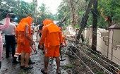La Fuerza Nacional de Respuesta a Desastres india indicó que ha desplegado 101 equipos en seis estados ante la llegada del ciclón Tauktae.