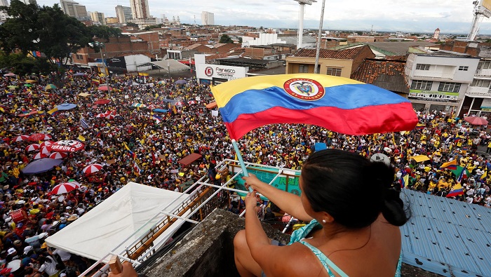 Amplios sectores de la sociedad colombiana continúa movilizados contra la agenda neoliberal del Gobierno del presidente Iván Duque.
