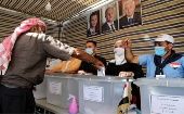 Los ciudadanos sirios residentes en el exterior acudieron significativamente a votar.