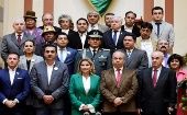 El Gobierno boliviano pide un debido proceso para las víctimas y sanciones ejemplares para quienes usurparon el poder y saquearon al Estado.