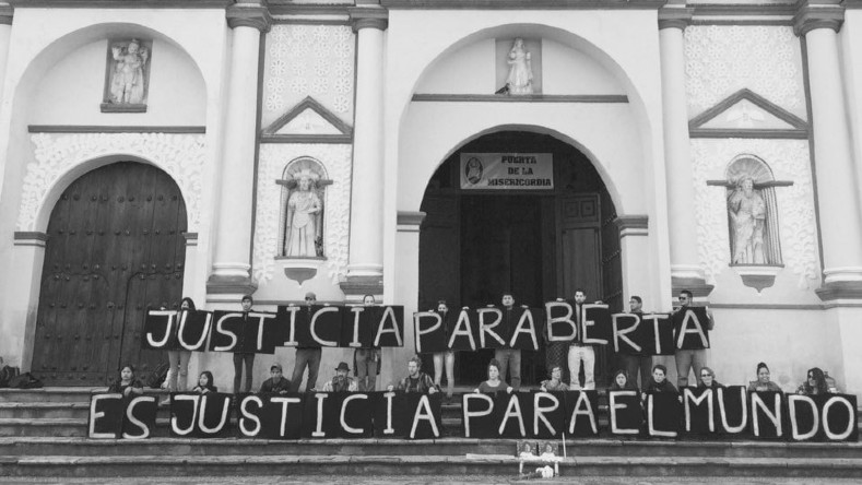 La Copinh exige que cinco años después del asesinato de Berta Cáceres se haga justicia y sean juzgados todos los responsables materiales e intelectuales.