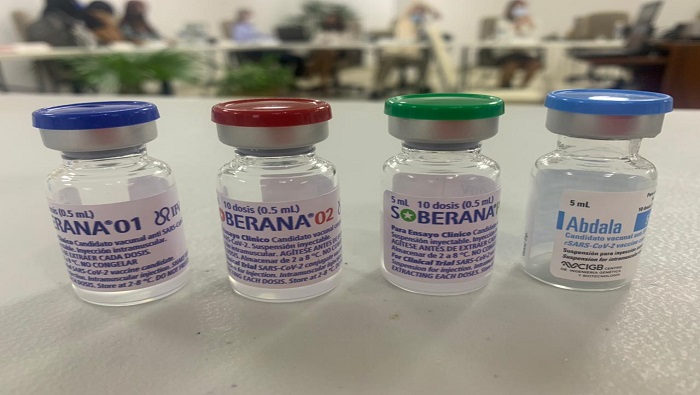 El Instituto Finlay de Vacunas presentó la primera versión del protocolo de ensayo pediátrico con Soberana 02 y Soberana 01.