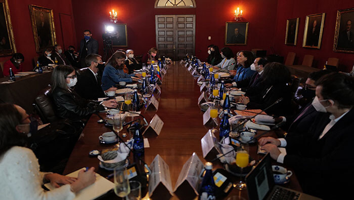 Representantes del organismo internacional se reunió con delegados del Gobierno colombiano en Bogotá.