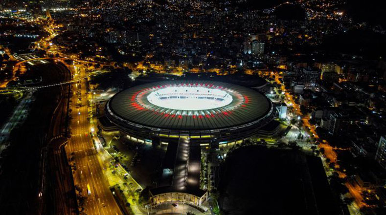 Maracaná. Con sus 78.000 asientos disponibles, ha sido la sede para grandes eventos deportivos, como finales de la Copa Libertadores, Juegos Olímpicos y Mundiales de fútbol.