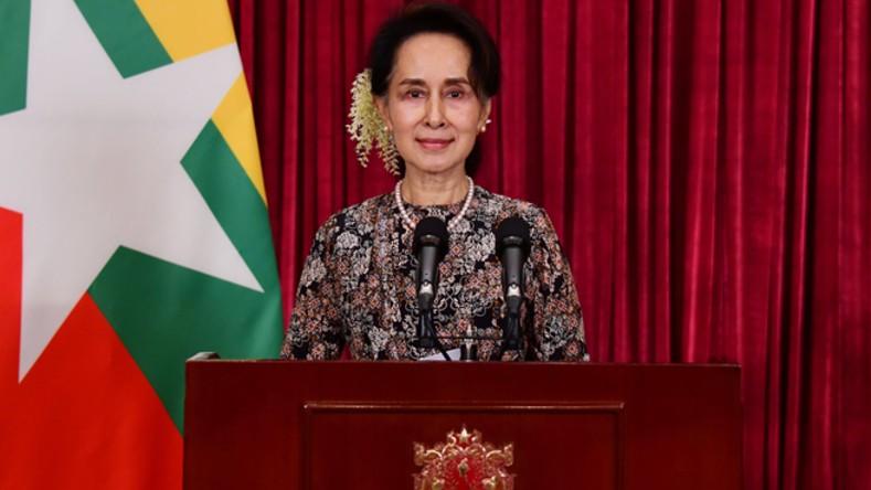 Aung San Suu Kyi se encuentra bajo arresto domiciliario desde la asonada militar del pasado 1 de febrero contra el gobierno myanma.
