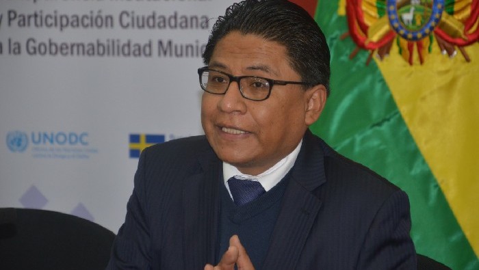 Iván Lima expresó que en caso de tener pruebas el medio para denunciar un fraude electoral no es la OEA.