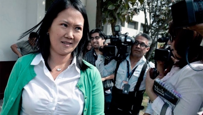 A Keiko Fujimori se le acusa de posibles vínculos directos con el caso anticorrupción Oderbrecht.