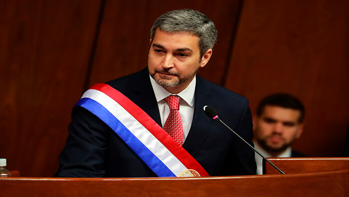 La extensión del la ley de emergencia sanitaria fue promulgada por el presidente paraguayo Mario Abdo Benítez.