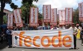 Fecode denunció las amenazas desde el Ministerio de Educación contra los docentes que no se reincorporen a sus labores.