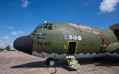 Un avión Hércules C-130 de la Fuerza Aérea argentina fue el encargado de transportar ilegalmente el material bélico a Bolivia.