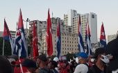Pueblo cubano sale a las calles a defender la Revolución